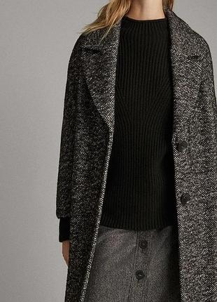 Пальто з утеплювачем massimo dutti