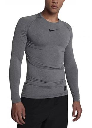 Nike pro compression компрессионный лонгслив