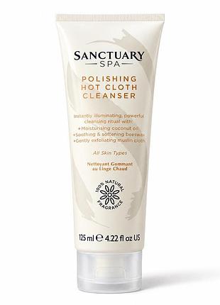 Кремовий очищувальний бальзам sanctuary spa polishing hot cloth cleanser, 125 мл