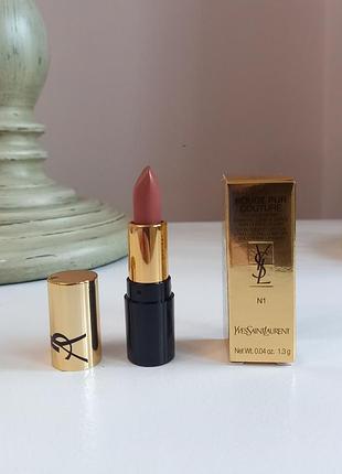Помада yves saint laurent rouge pur couture n1 beige trench, 1.3 g