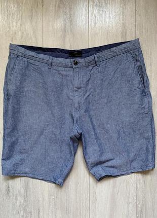 Чоловічі лляні шорти, котонові. marks&spencer, 42 розмір, великий розмір