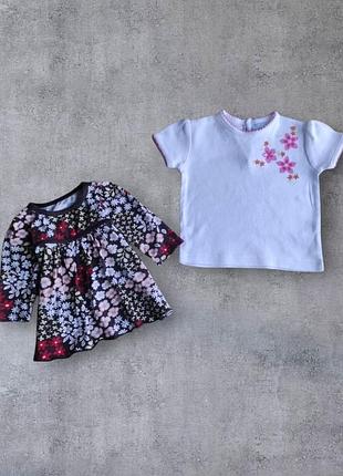 Комплект для дівчинки 0-3 міс. mothercare + cherokee
