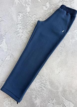Спортивные зимние штаны ralph lauren синие (s-xxl)