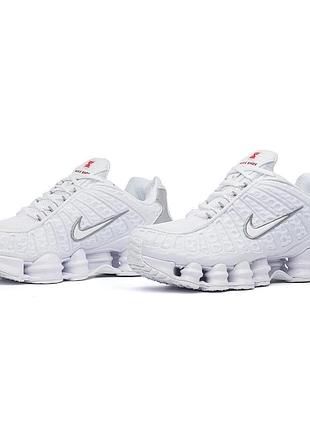 Nike shox tl white
