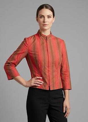 Рубашка claudia strater с шелком в составе, блуза шелк