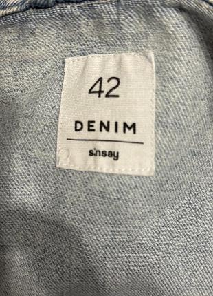 Джинсова куртка sinsay, розмір 42
