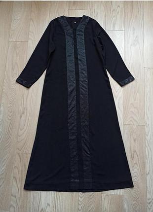 Довга чорна сукня, абайя 2