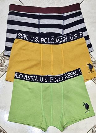 Набір  трусів-боксерів (шортів) бренду u.s. polo assn для хлопчика