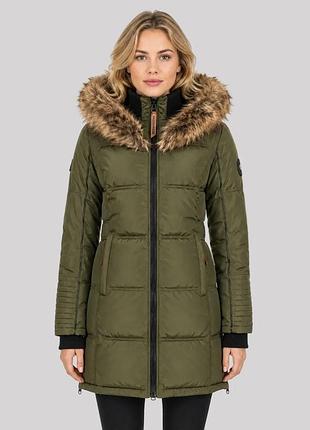 Парка-пуховик жіноча geographical norway beautiful