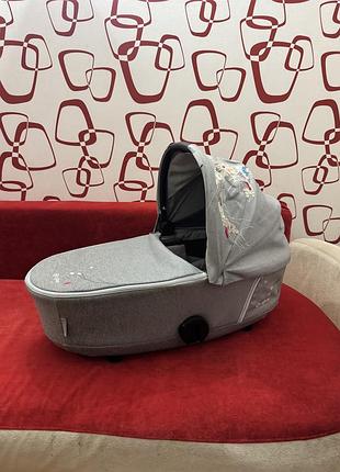 Люлька cybex mios lux carry cot koi сіра
