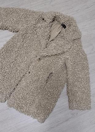 Шубка барашек 🐏 каракуль бежевый мягенький от zara