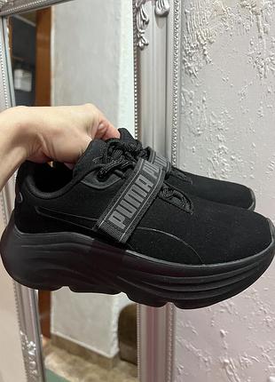 Оригінальні кросівки puma prowl 680 на липучці з японії (розмір 36-36.5 / 23 см)