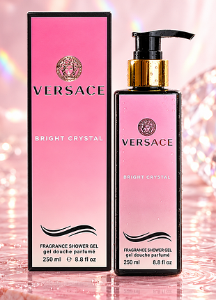 Парфумований гель для душу bright crystal exclusive euro 250 мл (22680)