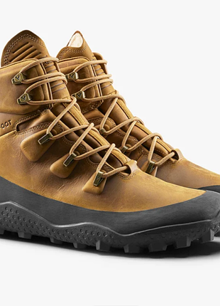 Зимние мужские трекинговые ботинки vivobarefoot tracker winter ii sg mens – tan