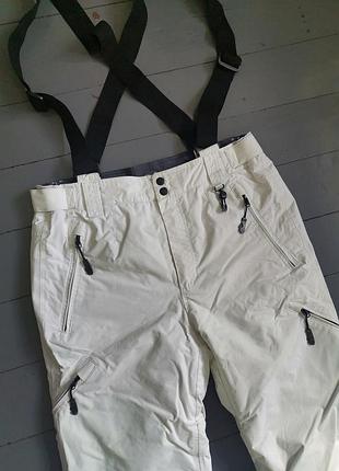 Лыжные / горнолыжные брюки falcon tri-tech protect мужские белые salomon burton