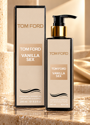 Парфюмированный гель для душа tom ford vanilla sex exclusive euro 250 мл (22681)