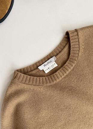 Подовжений вовняний светр max mara 4