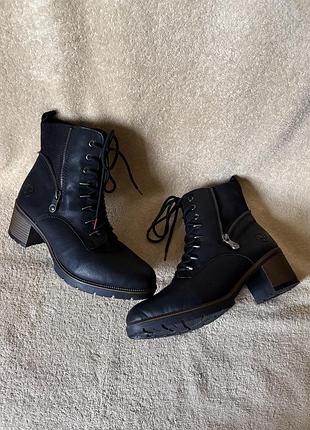 Зимние ботинки rieker р.39-40