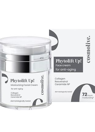 Антивозрастной увлажняющий крем для лица phytolift up! cosmolive, 50 мл