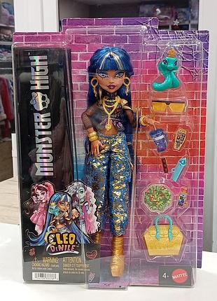 Лялька monster high клео де ніл ( cleo denile ) монстро-класика нова ніч оригінал mattel