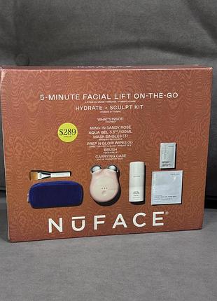 Набір 2026 мікроструми nuface mini+ hydrate & sculpt kit