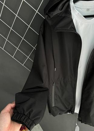 Стильная ветровка puma s-xxl черная куртка