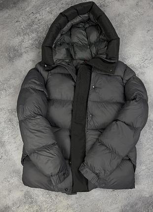 Moncler сіра зимова куртка розміри s m l нова