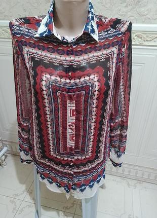 Шифоновая легкая блуза