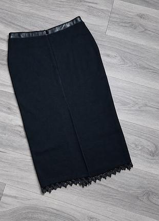 Шерстяная юбка roberto cavalli! size: usa 8! оригинал!