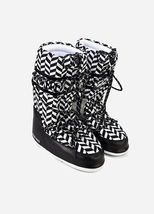 Брендові moon boot зимові черевики дутики