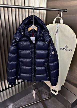 Moncler зимова куртка синя для чоловіків, розмірний ряд s, l, 3xl