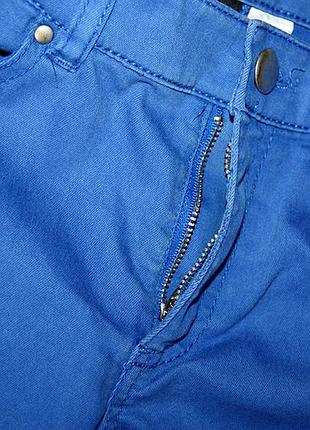 Яркие синие джинсы скинни h&amp;m divided (р. 38 / m) 6