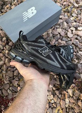 Кроссовки new balance 1906r черные сетка