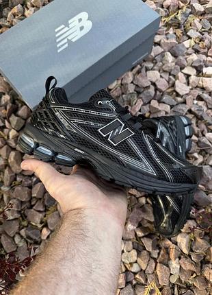 Кроссовки сетка new balance 1906r черные, доступны 42, 44 размера