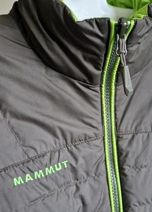 Двостороння пухова куртка mammut blackfin reversible jacket із системою zip-in (оригінал)