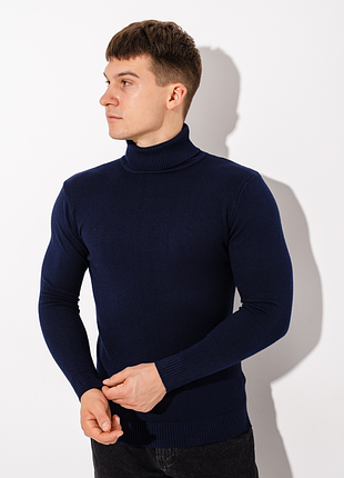 Гольф pobedov neck темно-синий 2