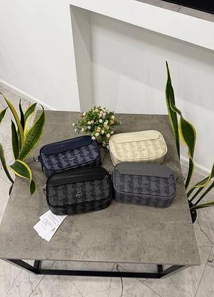 Сумка-месенджер чоловіча lacoste через плече