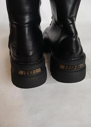 Dockers by gerli черные берцы ботинки 2