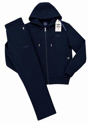 Костюм утепленный спортивный мужской aeronautica militare aero ac-705-903nv m