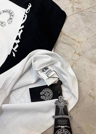 Лонгслів унісекс chrome hearts з принтом 6