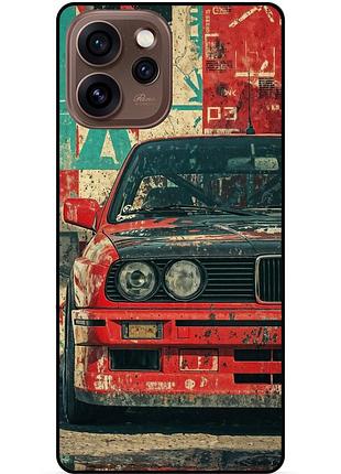 Силиконовый чехол бампер для oppo reno 15 pro с рисунком bmw e30 m3 бмв