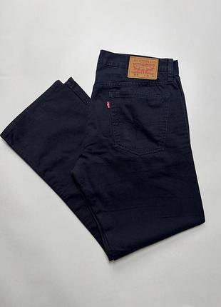Джинси levi's 514 синього кольору, розмір w36 l30