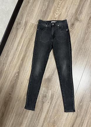Джинси жіночі levi’s сірі скіні розмір 26