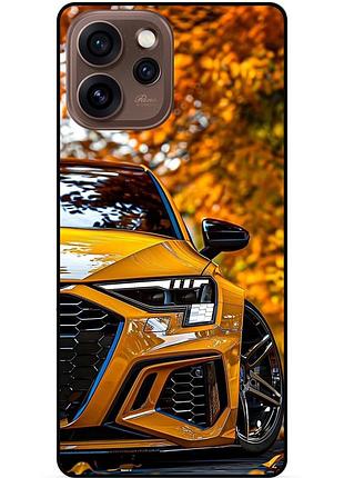 Силіконовий чохол бампер для oppo reno 15 pro з малюнком audi ауди