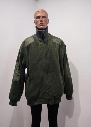 Мужская плотная флисовая куртка-бомбер blue river в идеале, -l -xl