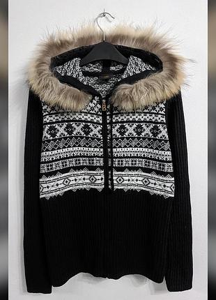 Кардиган с шерстью и кашемиром bogner