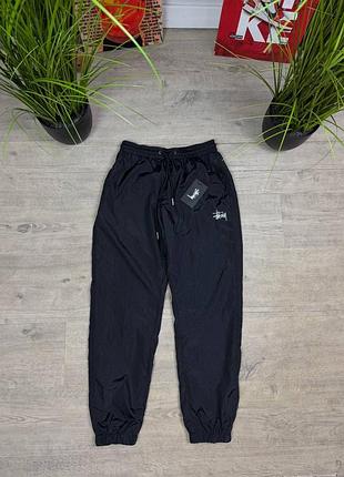 Спортивні штани nike x stüssy нейлонові чорні