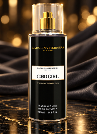 Парфюмированный спрей для тела carolina herrera good girl exclusive euro 275 мл (22687)