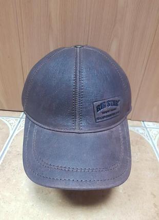 Бейсболка шкіра