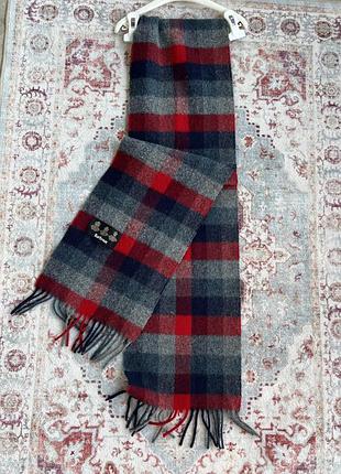 Barbour шарф вовняний, клітинка